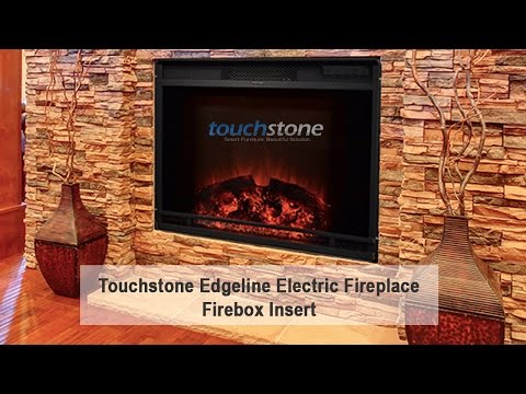 Touchstone Edgeline 28 Inch LED Electric Firebox Fireplace Insert