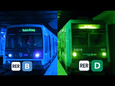 RER B vs RER D (mi84 vs Z20500)