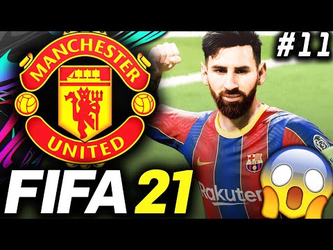 BARCELONA IN THE CHAMPIONS LEAGUE!!😫 - FIFA 21 Manchester United Career Mode EP11