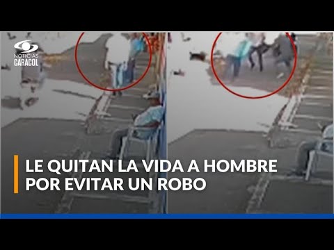 A hombre que intentó evitar robo de dinero retirado por su hijo le quitaron la vida