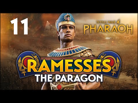 RAMESSES' WAR TO BECOME PHARAOH...BEGINS! Total War: Pharaoh - Ramesses Campaign #11
