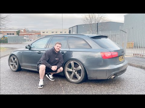 Installing coilovers on my Audi A6 Avant