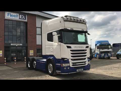 SCANIA R580 V8 *EURO 6* TOPLINE 6X2 TRACOTR UNIT 2016 FN16 NUV