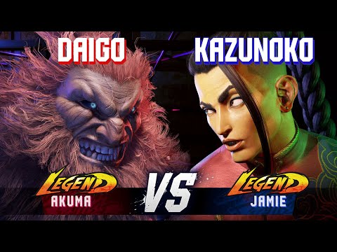 SF6 ▰ DAIGO (Akuma) vs KAZUNOKO (Jamie) ▰ High Level Gameplay