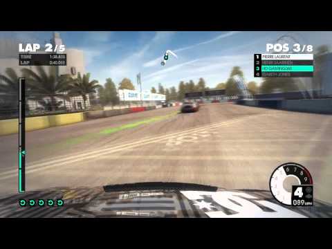 Dirt 3 Walkthrough Part 171 Rallyx L.A. Coliseum  Race 2 of 4 HD