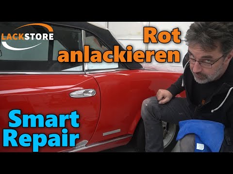 Smart Repair on a Classic Car - Fiat 124 Spider - Tips from a Professional | LACKSTORE