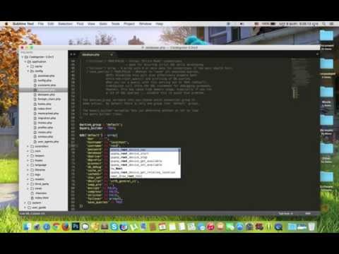 Codeigniter tutorial