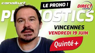 emission video des courses turf pmu du Vendredi 19 juin 2026