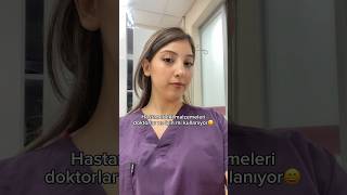 Hastane malzemeleri ve gerçek kullanım alanları 😁 #doktor