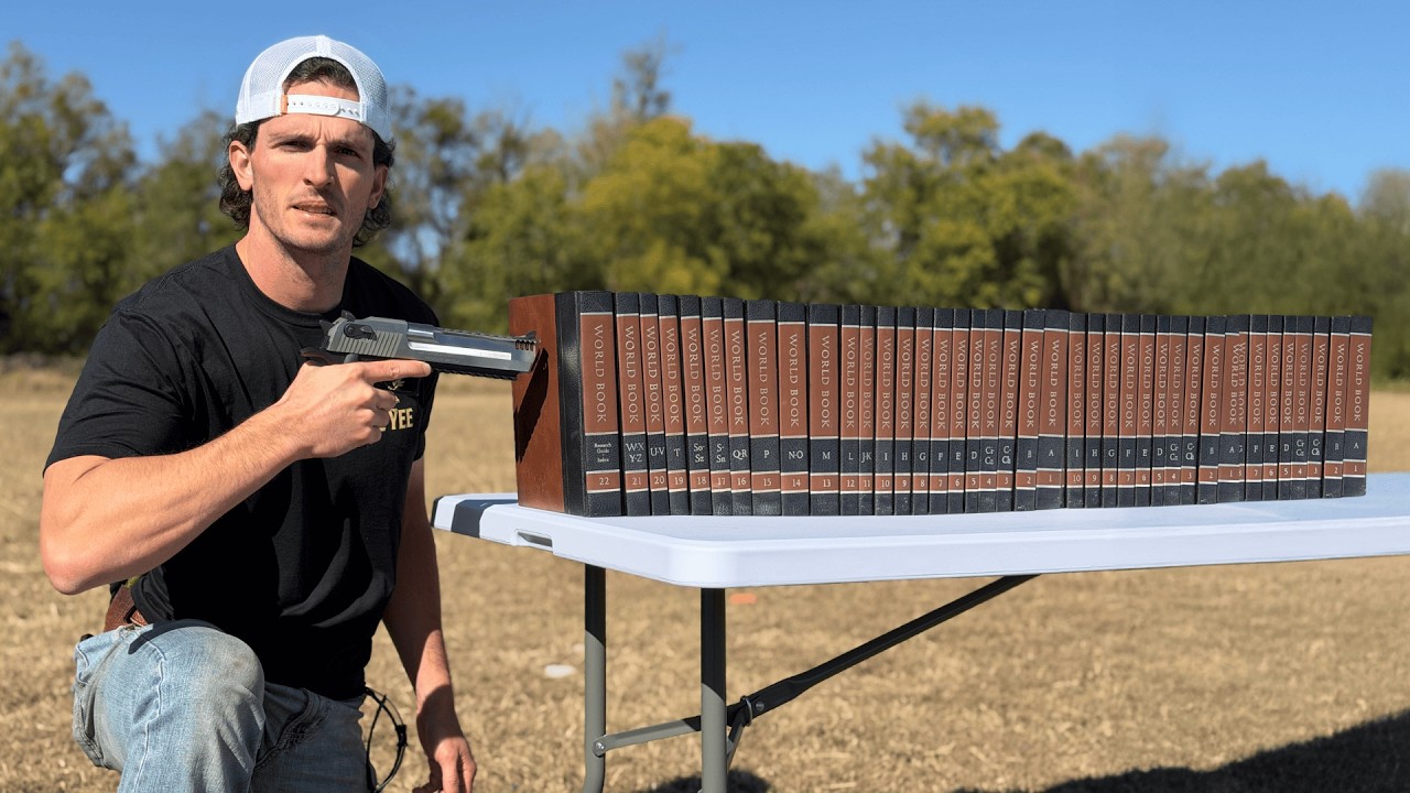 How Many Books Does it Take to Stop a Bullet?