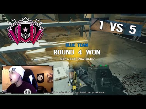 Insane Champion 1v5 Clutch - Rainbow Six Siege
