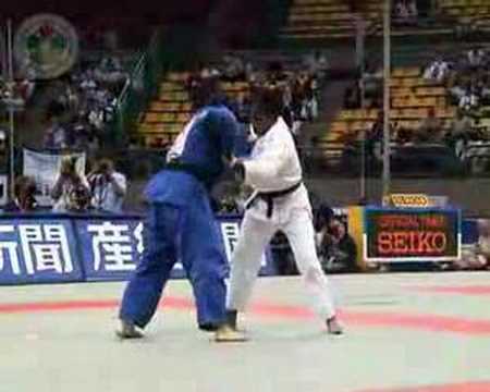 Laborde (CUB) - Nakasawa (JPN), o-soto-gari