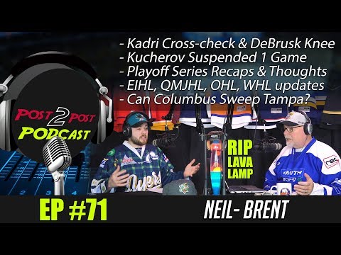 Podcast: Ep #71 "Kadri & DeBrusk, Playoff Series Thoughts, WTF Tampa? + More!"