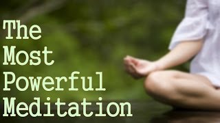 The Most Powerful Meditation You Can Do! ( Connect with God!)