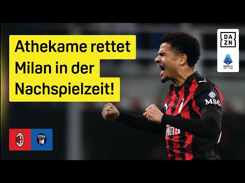 AC Milan - Pisa | 8. Spieltag | Serie A | DAZN Highlights
