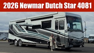 A preview image of the linked video showcasing 2026 Newmar Dutch Star 4081