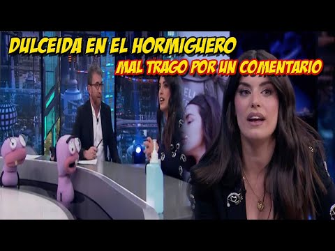 DULCEIDA EN EL HORMIGUERO Y SU MAL TRAGO POR UN COMENTARIO INESPERADO SOBRE SUS MANÍAS