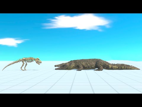 TINY SKELETON TREX vs EVERY UNIT - Animal Revolt Battle Simulator