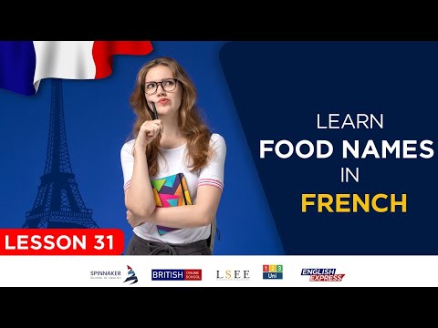 Lesson 31 - Learn Food Names In French