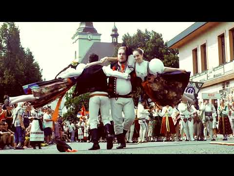 Gorolski Święto 2018 -  Průvod, Korowód