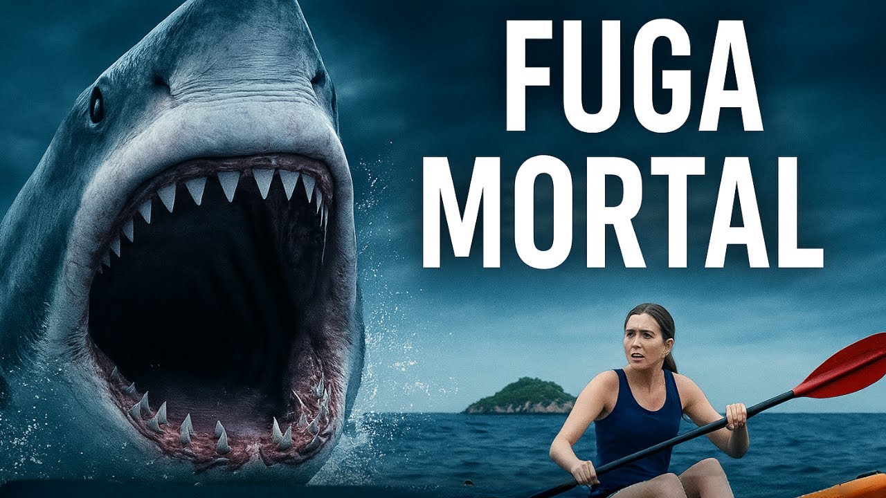 Fuga Mortal: Ilha dos Tubarões 🦈 | FILME COMPLETO DUBLADO | Filmes de Tubarão | Sessão Trash | 2020