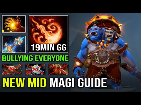 NEW Mid Carry Ogre Magi Guide | EZ 19Min GG Bullying Everyone on the Map 7.31 Dota 2