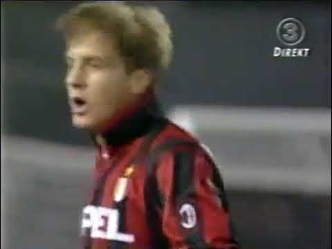 Liga de Campeones 96/97: IFK Goteborg 2-1 AC Milán (16/10/1996). Narración en sueco.