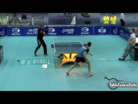 Dimitrij Ovtcharov Counter Topspin Practice - Grand Finals 2015