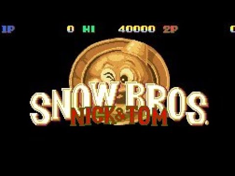 Snow Bros. (Arcade) Gameplay