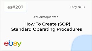 How To Create (SOP) Standard Operating Procedure - es207