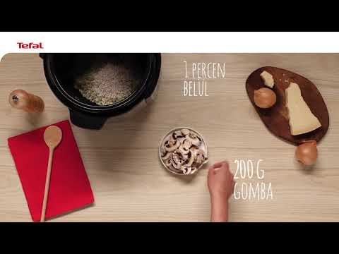 Tefal Elektromos kukta All-In-One CY505E30, gombás rizottó