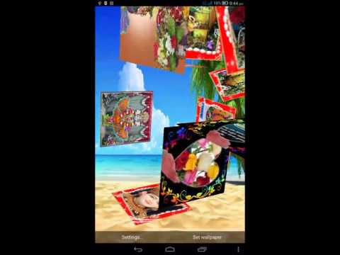 3D Photo Cube Live Wallpaper video thumbnail