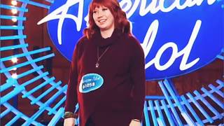 Amber Fiedler Pregnant Woman sings &quot;Trust In Me&quot; by Etta James on American Idol audition