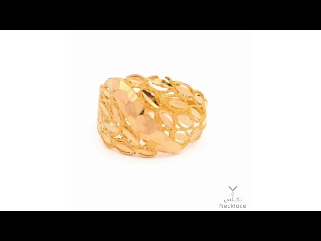 خاتم ذهب عيار 21 (RN.5413)