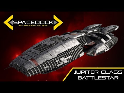 Battlestar Galactica: Jupiter Class Battlestar - Spacedock