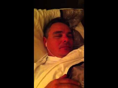 The Snoring Chef - This man says he does not snore. He's a liar!!!!! And it was 10 times louder!!