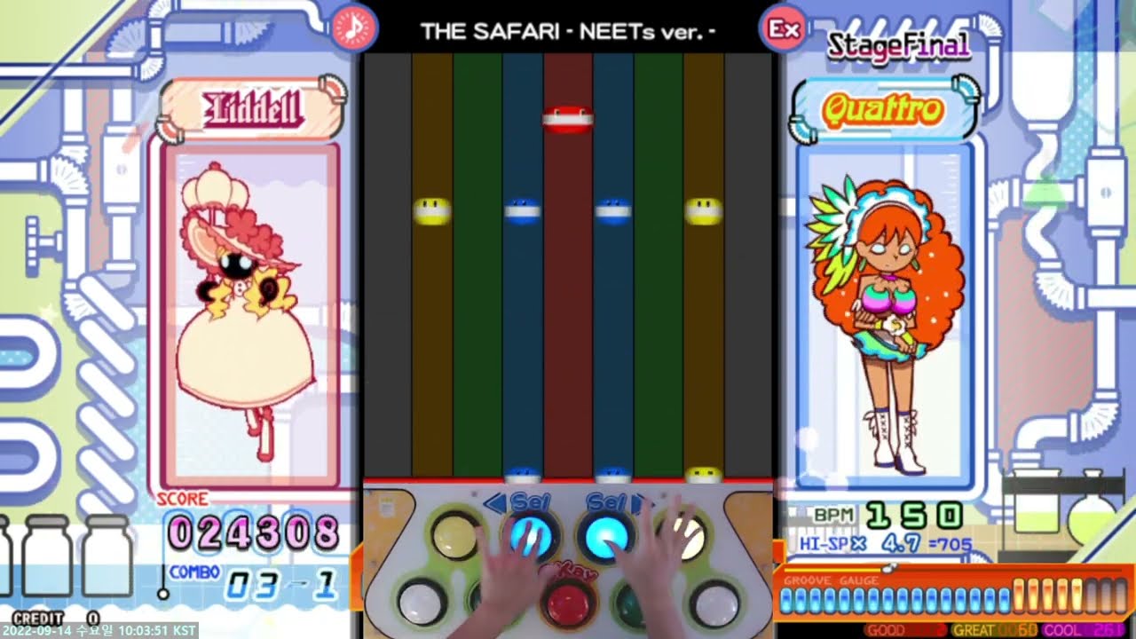 [pop'n] Lv.47 THE SAFARI - NEETs ver. -