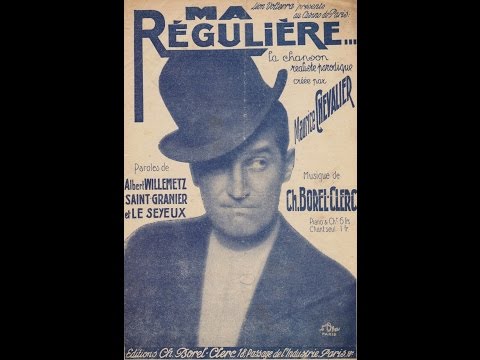 Ma Règulière - Fredo Gardoni, Puig, Tortorella, Baiz - 1927