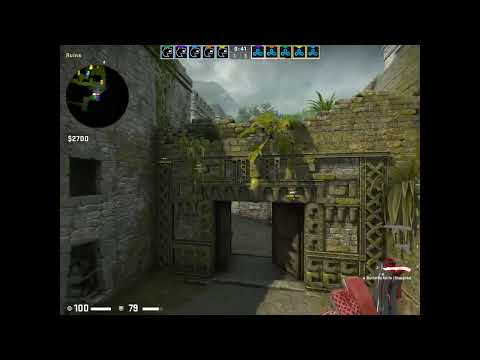 CSGO POV Cloud9 Ax1Le (26/21) vs FURIA (ancient) @ IEM Rio 2023