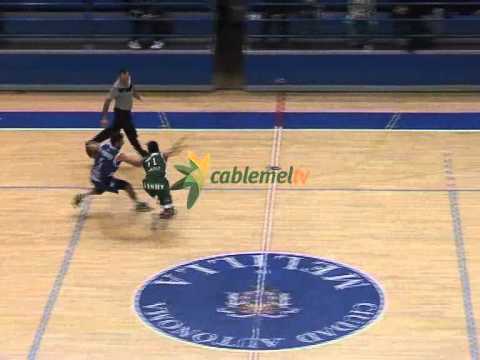 El Melilla Baloncesto cae en casa ante el Peñas Huesca