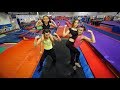 GIRLFRIEND Vs LITTLE SISTER GYMNASTICS