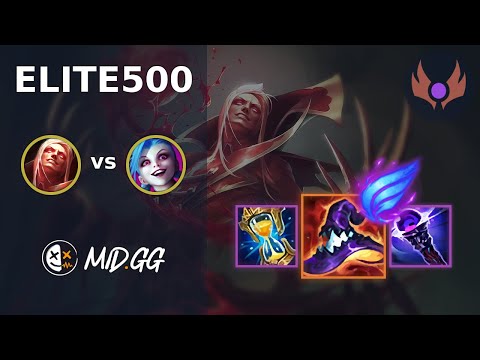 MID.GG: [ elite500 ] Vladimir BOT vs Jinx | EUW MASTER | LOL Season 2025