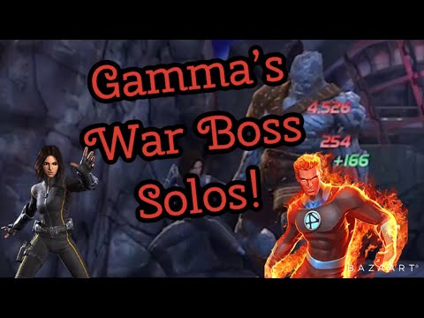 Gamma's War Boss Solos! | AW Season 21
