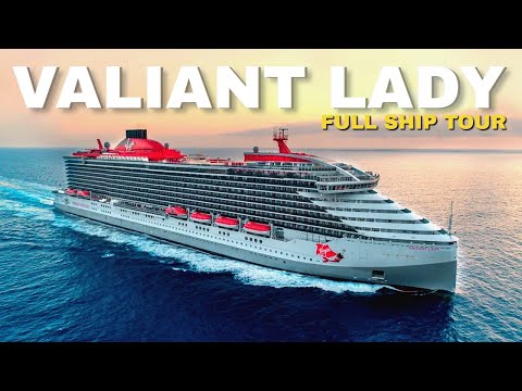 Virgin Voyages Valiant Lady | Full Ship Walkthrough Tour & Review 4K | Virgin Voyages