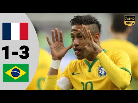 France vs Brazil 1-3 | Extended Highlight and Goals- 2015 HD