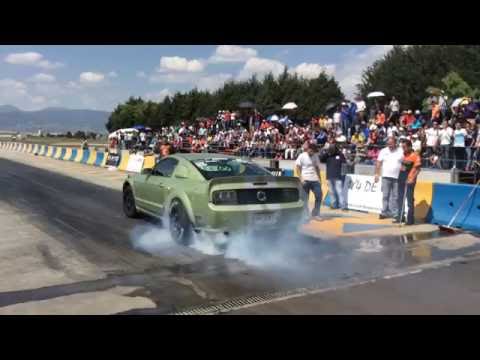 Ford mustang GT osiris valladolid semi final campeonato braket 1/4 de milla pegaso