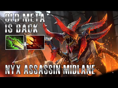 Insane Nyx assassin Midlane Dagon lvl 5 + Ethereal blade Insta kill   Godadico Dota