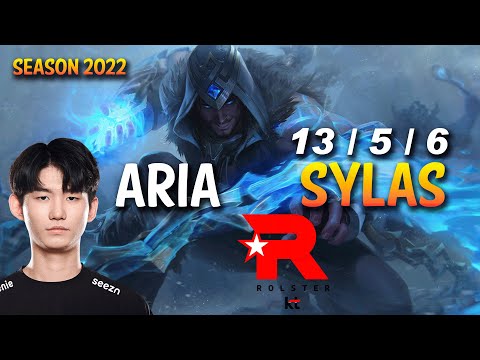 KT Aria SYLAS vs CHO'GATH Mid - KR Ranked