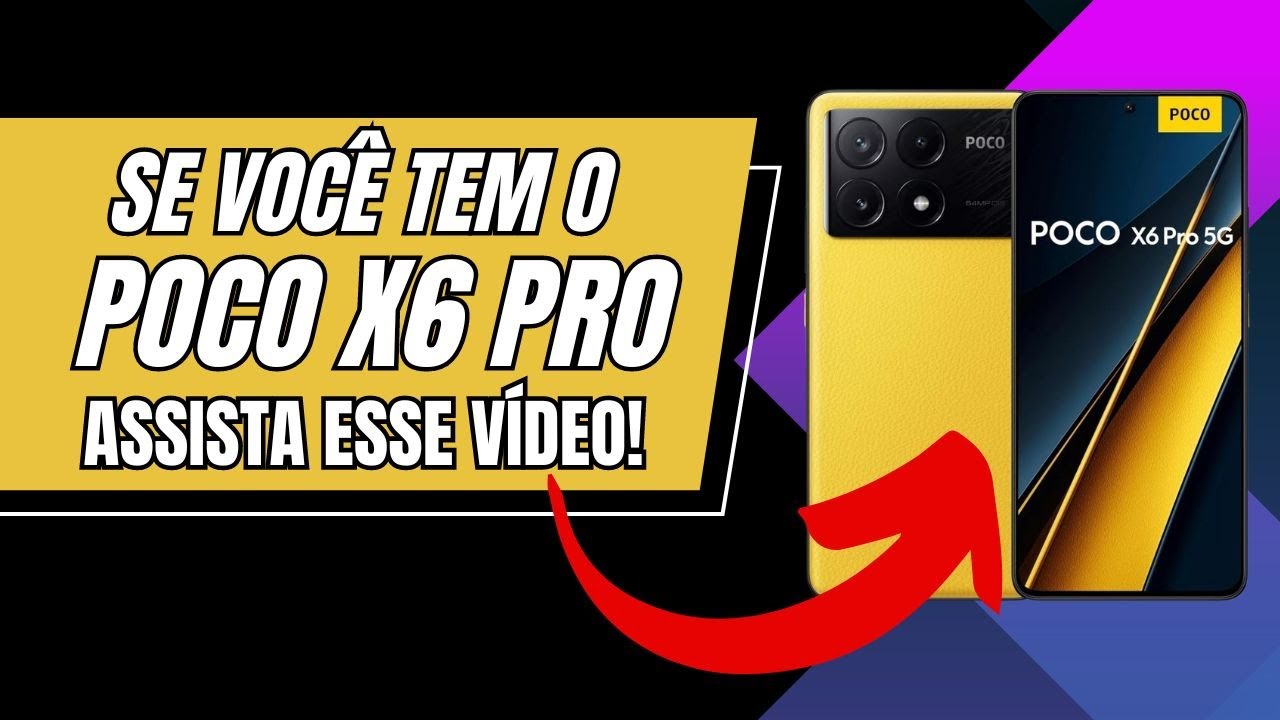 POCO X6 PRO! DICAS IMPORTANTES PARA EVITAR LENTIDÃO E ECONOMIZAR BATERIA! ASSISTA E APRENDA!