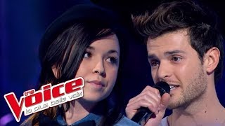 The Voice 2013 | Florent Torres VS Fanny Mélili -  Écris l'histoire (Gregory Lemarchal) | Battle